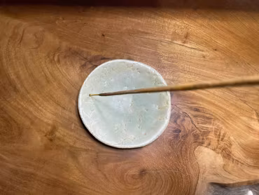 Rökelsehållare handgjord i keramik