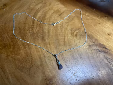 Halsband med Vattenmelon-Turmalin