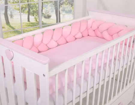 spjälskydd Minky 180cm - Rosa