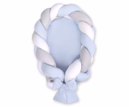 Flätad baby nest 2 i 1