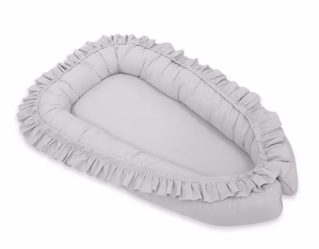 Babynest volang -Grå