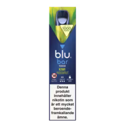 Blu Bar Vape - Kiwi Passionsfruit 20mg engångsvape (1000 puffs) -10 pack