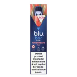 Blu Bar Vape - Watermelon Ice 20mg engångsvape (1000 Puffs) - 10 pack