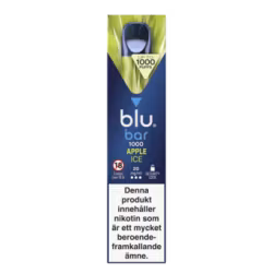 Blu Bar Vape - Apple Ice 20mg engångsvape (1000 Puffs) - 10 pack