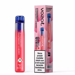 Vozol Neon Vape 2.0 Strawberry Raspberry Cherry 20mg -10 pack