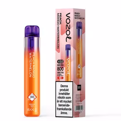 Vozol Neon 2.0 Vape - Peach Mango Watermelon 20mg - 10 pack