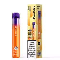 Vozol Neon Vape 2.0 - Lemon Lime 20mg - 10 pack