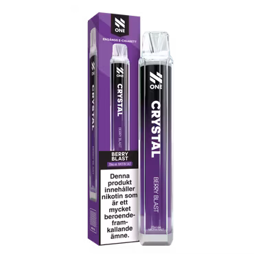 N One Crystal Vape Skogsbär - Berry Blast 20mg
