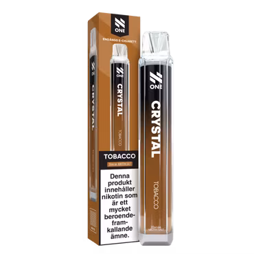 N One Crystal Vape Tobak - Tobacco 20mg
