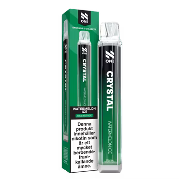 N One Crystal Vape Vattenmelon - Watermelon Ice 20mg