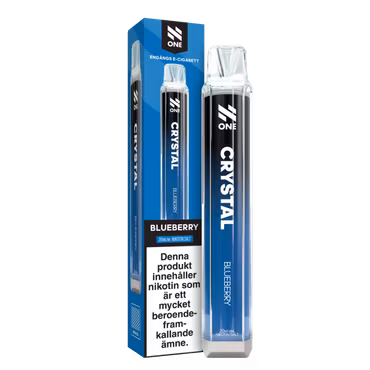 N One Crystal Vape Blåbär - Blueberry 20mg