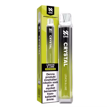 N One Crystal Vape Citron & Lime - Lemon Lime 20mg