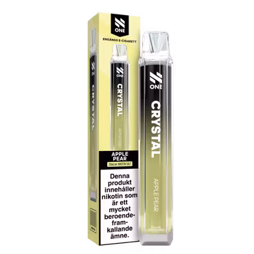 N One Crystal Vape Äpple & Päron - Apple Pear 20mg