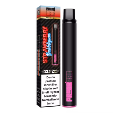 Frunk Bar Vape Jorgubb & Bubbelgum - Strawberry Bubbelgum 20mg