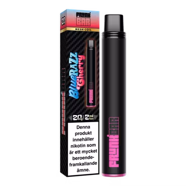 Frunk Bar Vape Blå hallon & Körsbär - Blue Razz Cherry 20mg