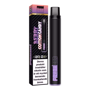 Frunk Bar Vape Bär & sockervadd - Berry Cotton Candy 20mg