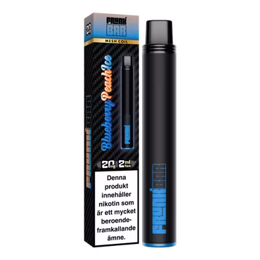 Frunk Bar Vape Blåbär & Persika - Blueberry Peach Ice 20mg