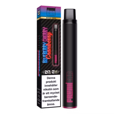 Frunk Bar Vape Blåbär, Körsbär & Tranbär - Blueberry Cherry Cranberry 20mg