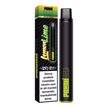 Frunk Bar Vape Citron & Lime - Lemon Lime 20mg