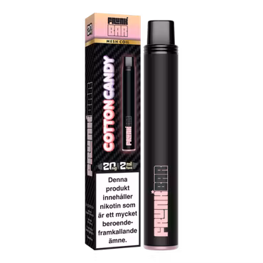 Frunk Bar Vape Sockervadd - Cotton Candy 20mg