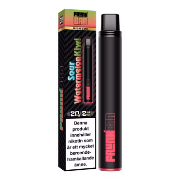 Frunk Bar Vape Vattenmelon & Kiwi - Sour Watermelon Kiwi 20mg
