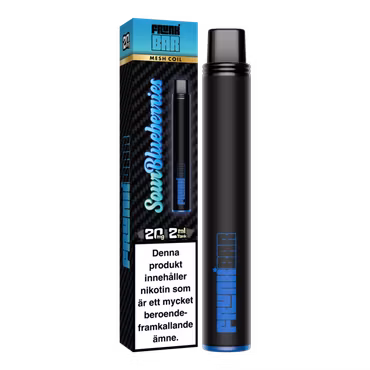 Frunk Bar Vape Blåbär - Sour Blueberries 20mg