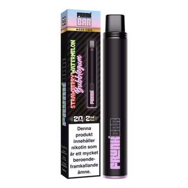 Frunk Bar Vape Jordgubb, Vattenmelon & Bubbelgum - Strawberry Watermelon Bubbelgum 20mg