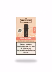 SKE Crystal Pro Max Pod – Peach Berry (20mg)