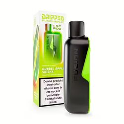 Dripped Fusion Split Pod – Dubbel Apple Shisha