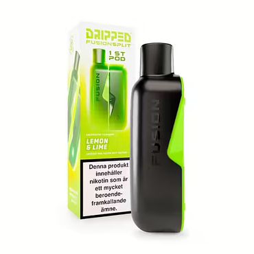 Dripped Fusion Split Pod – Lemon & Lime