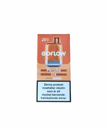 Dripped GoFlow Persika Ice 20mg – Solmogen persika med iskall finish