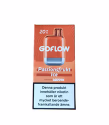 Dripped GoFlow Passionsfrukt Ice 20mg – Exotisk sötma med en isande finish