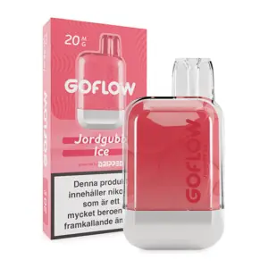 Dripped GoFlow Jordgubb Ice 20mg – Somrig sötma med frostig kyla