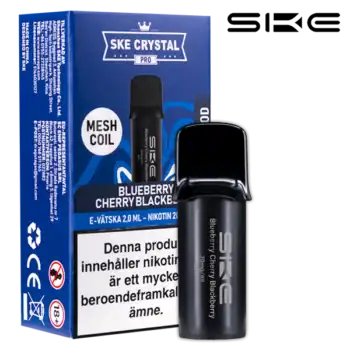 SKE Crystal Pro Max Pod – Blueberry Cherry Blackberry (20mg)