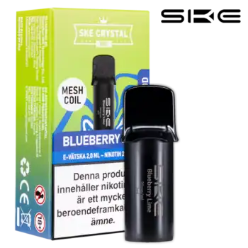 SKE Crystal Pro Max Pod – Blueberry Lime (20mg)