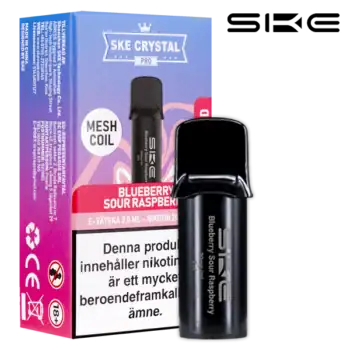 SKE Crystal Pro Max Pod – Blueberry Sour Raspberry (20mg)