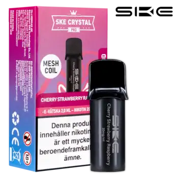 SKE Crystal Pro Max Pod – Cherry Strawberry Raspberry (20mg)