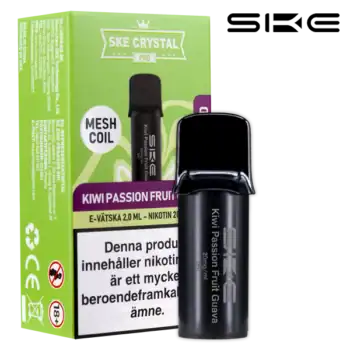 SKE Crystal Pro Max Pod – Kiwi Passionfruit Guava (20mg)