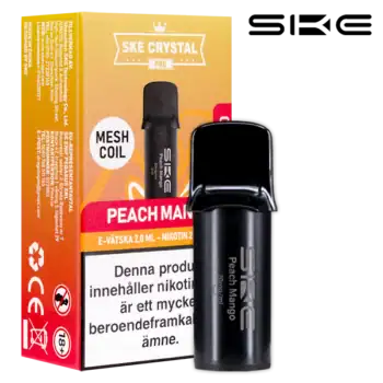 SKE Crystal Pro Max Pod – Peach Mango (20mg)