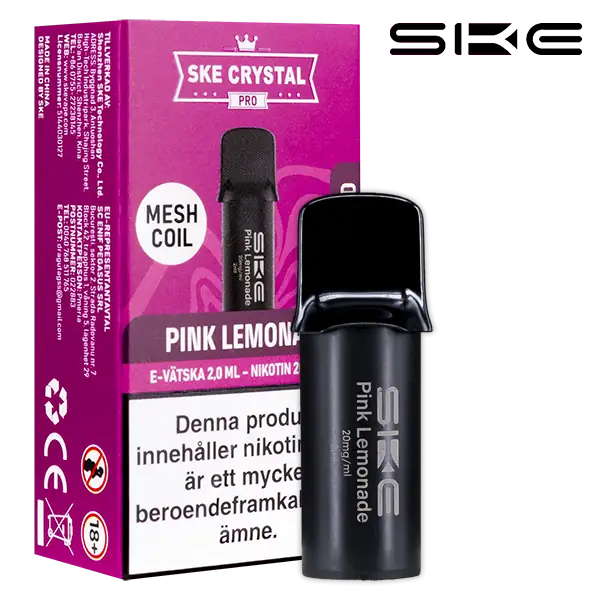 SKE Crystal Pro Max Pod – Pink Lemonade (20mg)