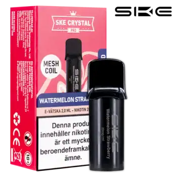 SKE Crystal Pro Max Pod – Watermelon Strawberry (20mg)