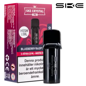 SKE Crystal Pro Max Pod – Blueberry Raspberry (20mg)