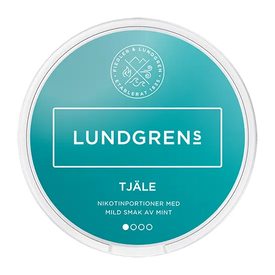 Lundgrens Tjäle All White - Nikotinpåsar med bär & frostig kyla (6mg)