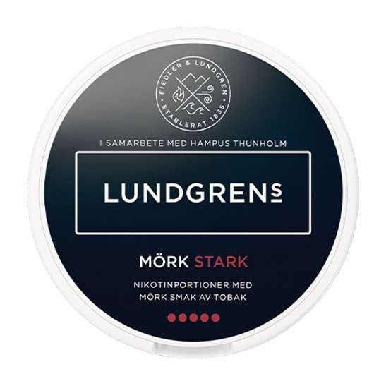 Lundgrens Mörk Stark All White (12,5mg)