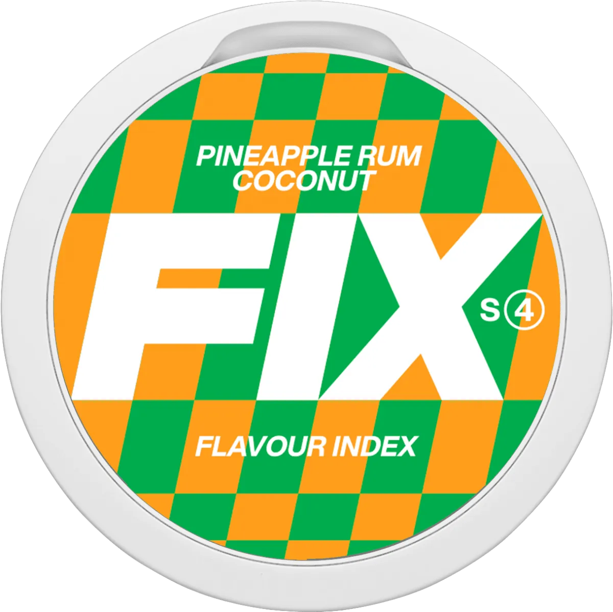 Fix Pineapple Rum Coconut S4 - Nikotinpåsar med Pina Colada smak (9,8mg)