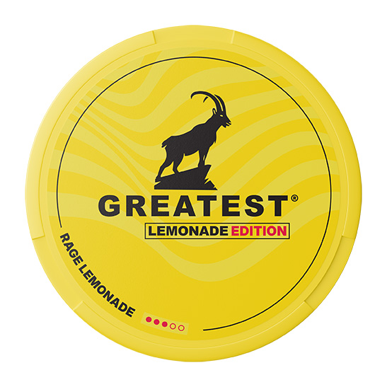 Greatest Lemonade Edition (9,6mg) Nikotinpåsar med Citrus (all white)
