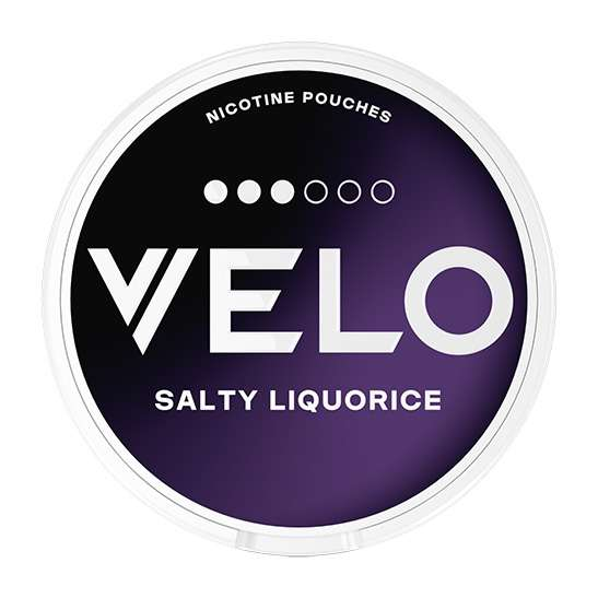 VELO Salty Liquorice 3 prickar