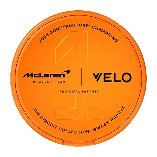 VELO McLaren Sweet Papaya 3 prickar