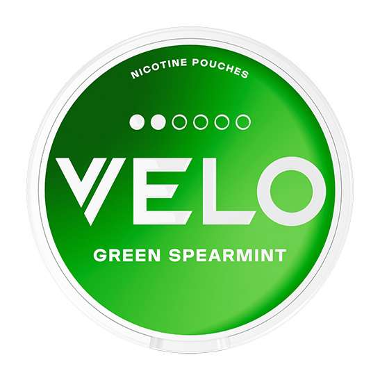 VELO Green Spearmint 2 prickar