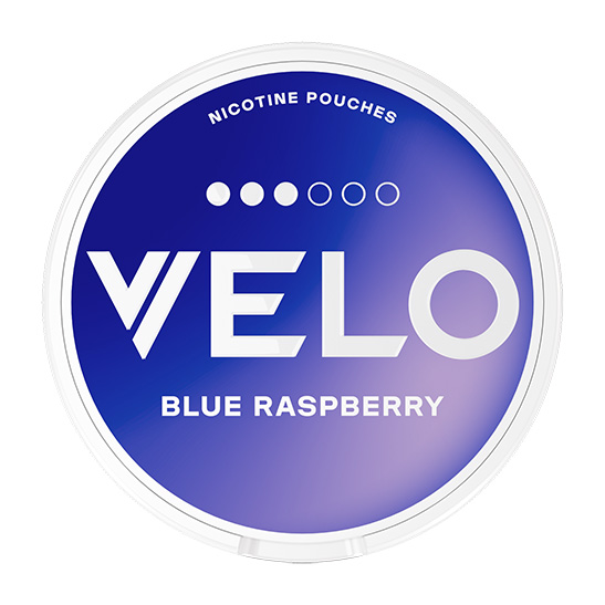 VELO Blue Raspberry 3 prickar